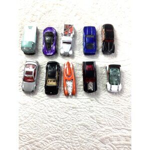 Vintage Die-Cast Hot Wheels Toy Cars * Set Of 10 Models*Christmas Holiday Gift
